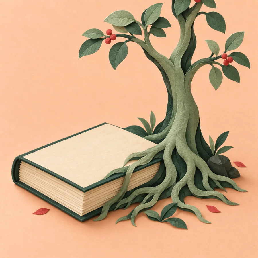 1. корень, ствол 2. сч. слово для книг и тетрадей