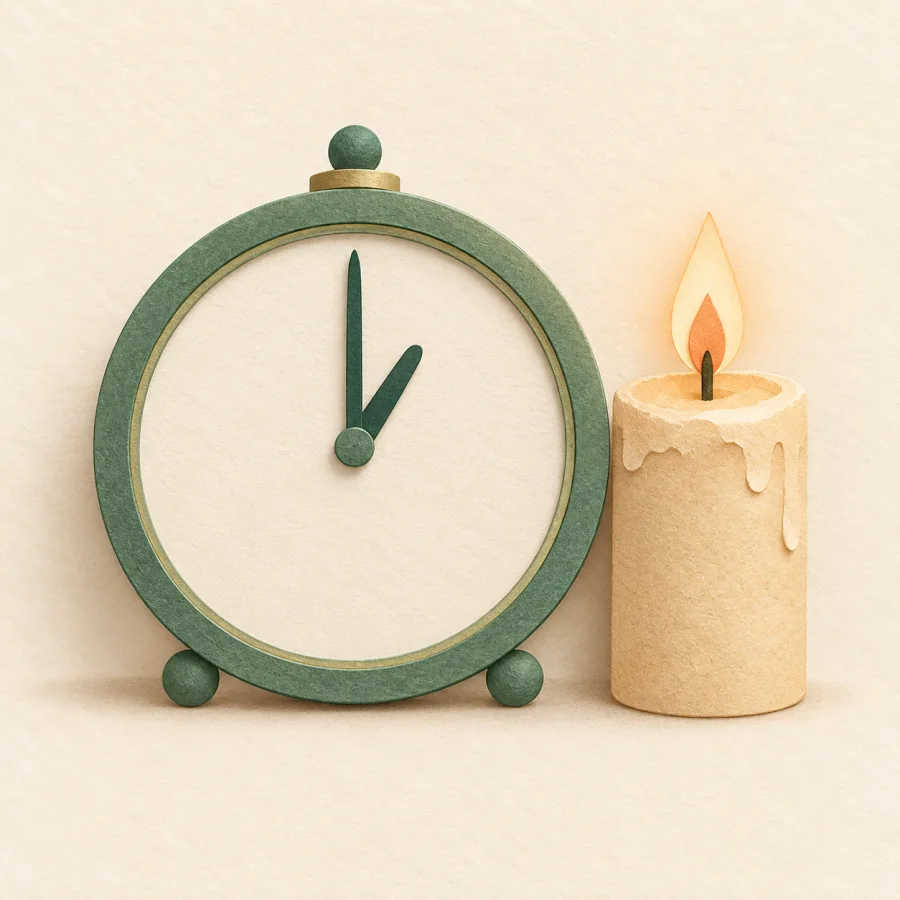 час